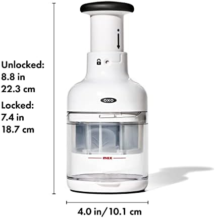 OXO Good Grips Vegetable Chopper with Easy-Grip Handle for Meal Prep - Image 2