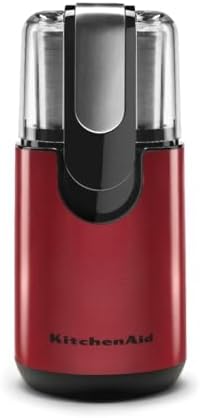 KitchenAid BCG111ER Blade Coffee Grinder, 4 oz, Empire Red by Unknown
