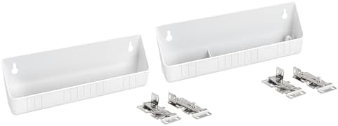 Tip-Out Sink Tray for Cabinets, Min Opening 13.25"W, 2 Pack