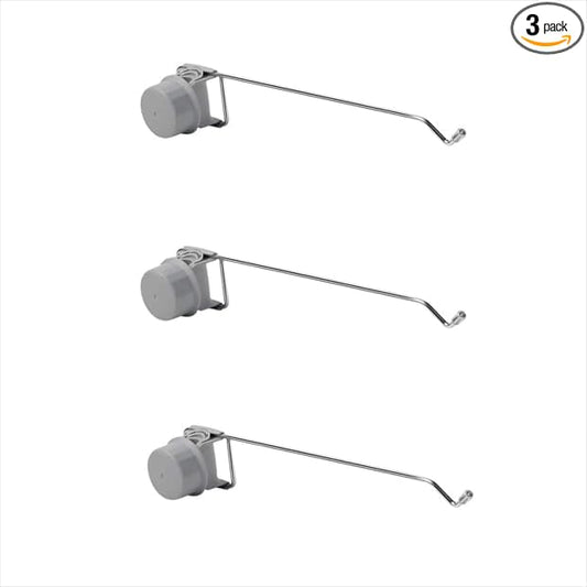 3Pcs Clip On Faucet Storage Rack,Stainless Steel Faucet Towel Bar Kitchen Drying Rag Hanger Dishcloth Shelf Brush Sponge Holder Hook Sink Organizer Dish Racks Racks and Holders(Silver)