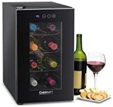 CWC-800CEN 8-Bottle Private Reserve Wine Cellar, Black & CWO-25 Electric Wine Opener, Stainless Steel