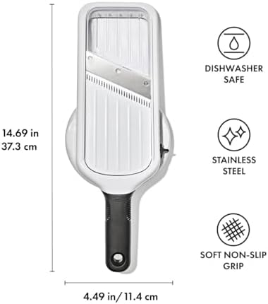 OXO Good Grips Precision Handheld Mandoline, Mandoline Slicer - Image 4