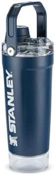 STANLEY Vitalize Shaker Bottle, 20 oz, Dark Navy - Image 3