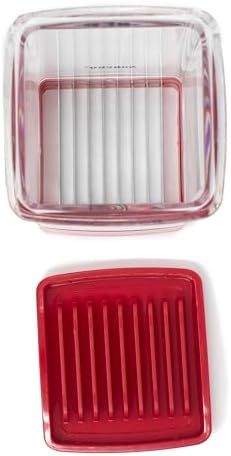 Norpro Speed Slicer with Push Plate, Red, 3"L x 3"W x 4.25"H - Image 5