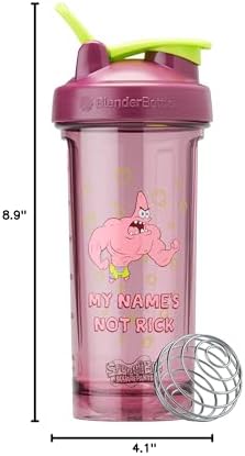 BlenderBottle SpongeBob ProSeries Tritan Shaker Bottle 28 oz Red - Image 6