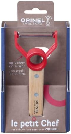 Le Petit Chef Peeler For Children and Teaching Food Prep and Kitchen Safety, Made in France