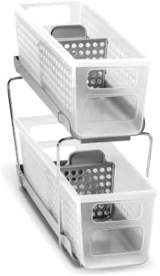 Compact Two Level Organizer, Frost