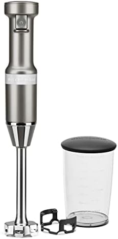 KitchenAid Variable Speed Corded Hand Blender, KHBV53, Contour Silver - Image 2