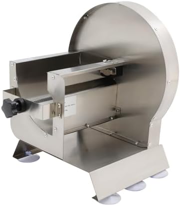 Manual Vegetable Slicer with Adjustable Thickness – 7" Large Chute Mandoline for Potato Onion Carrot, Professional Kitchen CutterW/6 Suction Cups & Ergonomic Handle for Home Restaurant Use - Image 6