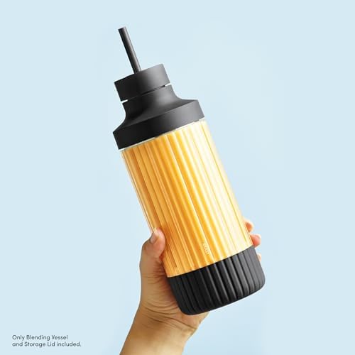 Beast Blending Vessel for Mighty 850 and Beast Mini Blender, Ultra-Thick Tritan Blending Vessel + Storage Lid (785mL, Carbon Black) - Image 3