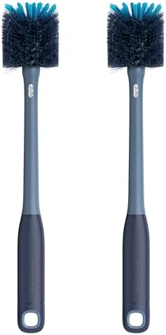 ROSEOK 2 in 1 Bottle Brush with Straw Cleaner Brush, Water Bottle Brush by ROSEOK