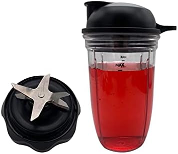 Replacement Blender Combo Easy Twist Extractor Blade with 18oz cup and To-go-lid,compatible with NutriBullet Blender Combo NBF10500/ NBF70500/ZNBF30400Z/ZNBF30500Z/NBF50400(1 cup, 18oz) - Image 5