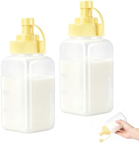Cold Foam Squeeze Bottles, Easy Squeeze And Dispense, 12 Oz, 2 Pack by Unknown