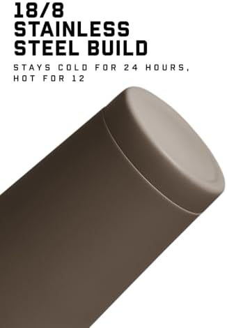 Gymreapers Stainless Steel Protein Shaker Bottle - Double Wall Insulated, Leak Proof, BPA-Free Metal Vacuum Blender Cup For Gym, Sports, Pre & Post-Workout Cold Hydration - 26 OZ (Toffee) - Image 5