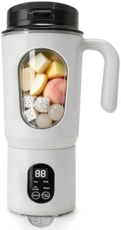 Portable Blender for Smoothies, 580ML USB-C Rechargeable Personal Blender by Unknown