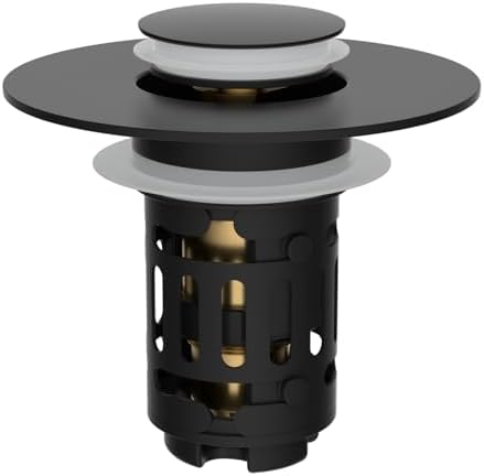 Upgraded 3 in 1 Bathroom Sink Drain Strainer, Pop Up Stopper
