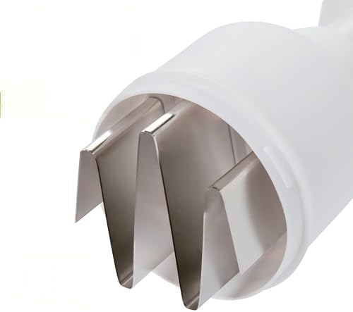 Fresh food chopper manual press rotary serrated blade onion pepper nut chopper built-in broom dishwasher applicable. - Image 2