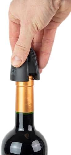 Peugeot Elis Touch Electric Wine Bottle Opener and Corkscrew, Carbon