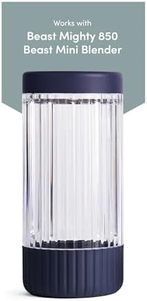 Beast Blending Vessel for Mighty 850 & Mini, 785mL, Navy by Unknown