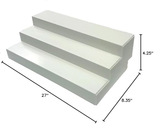 Dial Industries 3 Tier Expandable Pantry Shelf Organizer, Standard