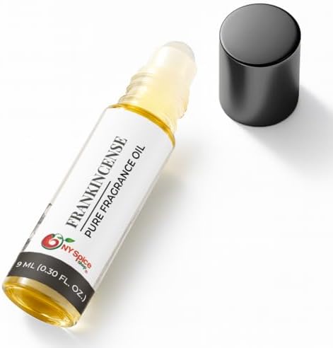 NY Spice Shop Frankincense Musk Fragrance – Pack of 5 Frankincense Musk Oil & Soft Floral Scent – Resinous Aroma Blend with Enduring Aroma Tone – Arabic Musky Perfume Oil for Personal Scent Collection - Image 2