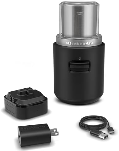 KitchenAid Go Cordless Blade Grinder - Battery Included, Black Matte by Unknown