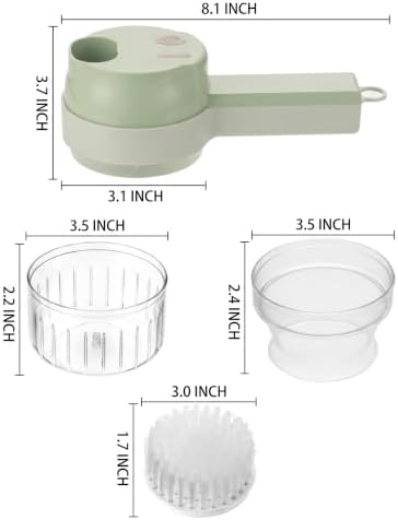 5 in 1 Multiblade Chopper for Vegetable, Multi-Function Food Processor - Image 5