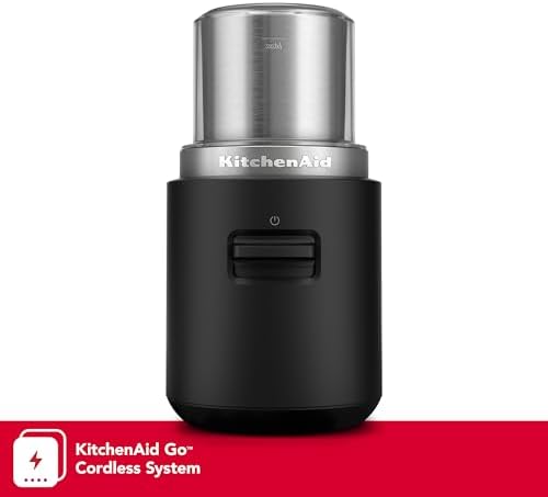 KitchenAid Go Cordless Blade Grinder - Battery Included, Black Matte - Image 2