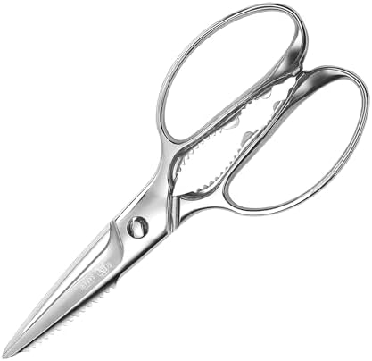 8 Inch Kitchen Scissors & Poultry Shears, Removable