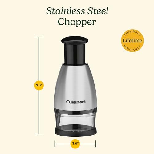 Chopper, Stainless Steel/Black, CTG-00-SCHP