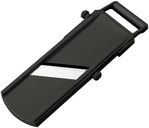 TIKUSAN SAMURAI Slicer Japanese Mandoline Vegetable Slicer Made in Japan Adjustable Slice Thickness Stainless Steel Blade (Wide) by TIKUSAN