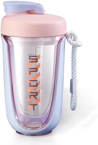 shaker cups for protein shakes 20 oz protein shaker bottle，Leak Proof，The Perfect Shaker for the Gym, Pre-Workout Bottle，Cocktail Shaker Cup，Weight Loss Supplement Shakes by BOIEIOE