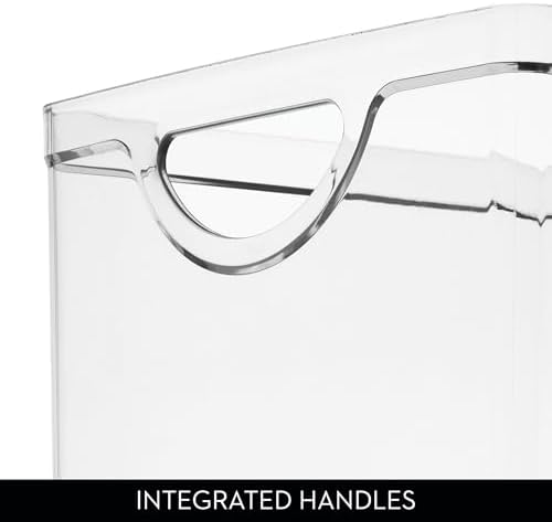 Stackable Clear Plastic Extra Long Storage Bin