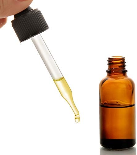 12 pcs, 1 oz Amber Dropper Bottles w/ 3 Stainless Steel Funnels & 1 Long Glass Dropper - 30ml Glass Bottles with Eye Droppers, Leakproof Essential Oils Bottle for Health, Personal Care & Beauty - Image 4