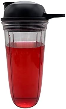 Replacement Blender Combo Easy Twist Extractor Blade with 32oz cup and To-go-lid, Compatible with NutriBullet Blender Combo NBF10500/ NBF70500/ZNBF30400Z/ZNBF30500Z/NBF50400(1 cup, 32oz) - Image 2