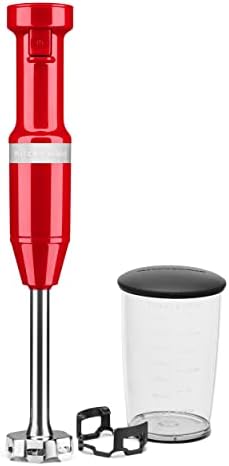 KitchenAid Variable Speed Corded Hand Blender KHBV53, Passion Red - Image 2