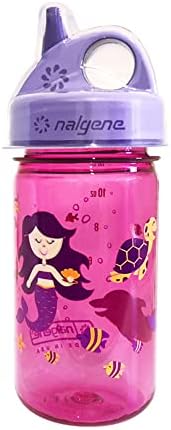 Kids Grip-N-Gulp Water Bottles, Leak Proof Sippy Cup, Durable, BPA and BPS Free, Dishwasher Safe