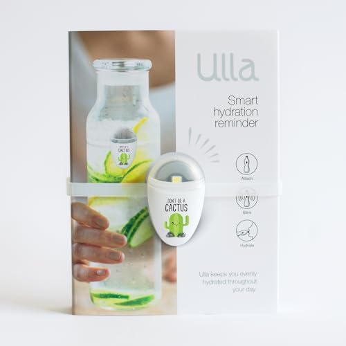 Drink Water Reminder, Smart Light for Water Bottle, Fits Most Bottles, Lights Up when Time to Drink, Hidrate Smart Water Bottle Reminder to Drink, Smart Hydration Reminder, Water Tracker - CACTUS