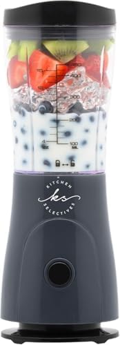 Kitchen Selectives 14-Ounce Mini Blender, Color Series, Dark Gray - Image 3
