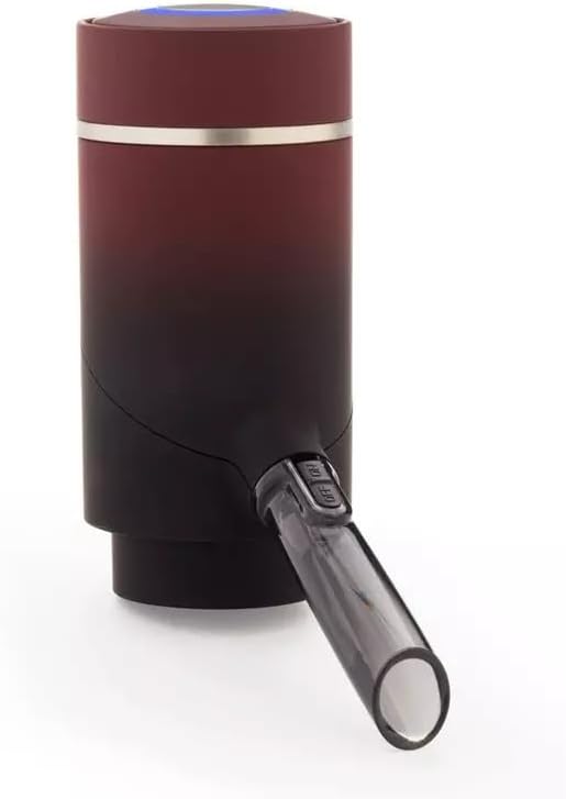 Electric Blue Omega All-In-One Automatic Wine Opener & Preserver Set - Fully Electric Corkscrew with Charging Station & Accessories – Aerate Wines & Seal Bottles, 7 Piece Set (Ombre)