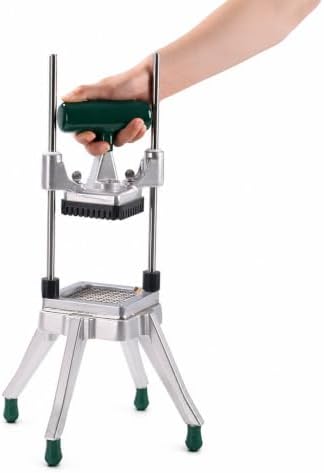 Restaurantware Met Lux 1/4 Inch Vegetable Dicer 1 Stainless Steel Blades Onion Chopper - With Handle Heavy Duty Aluminum Vegetable Cutter For Dicing Chopping Or Cutting For Kitchen - Image 6