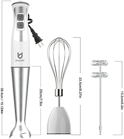 3-in-1 Immersion Hand Blender - Puree Baby Food, Sauces and Soups