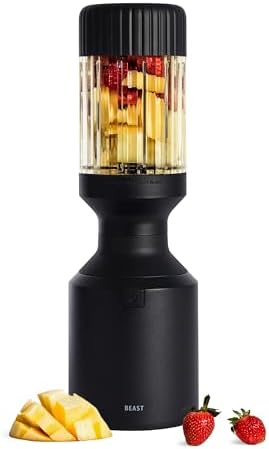 Beast Mega 1200 Countertop Blender, Carbon Black, 1200W by Unknown