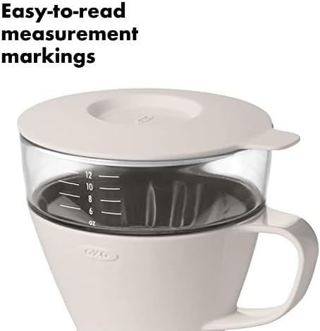 OXO Brew Single Serve Pour-Over Coffee Maker with Water Tank, 12 oz.