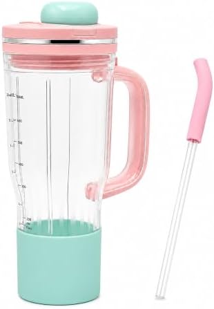 26oz Travel Cup with Lid for Ninja BlendBOSS Personal Blender by CUTIECLUB