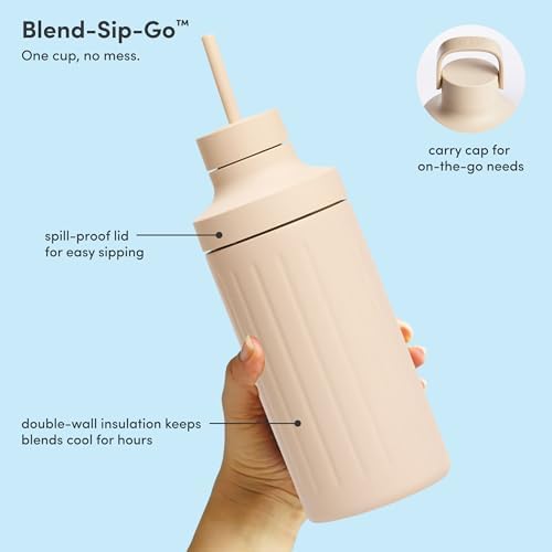 Beast Mini 600 Stainless Steel Countertop Blender, Sand, 600W - Image 4