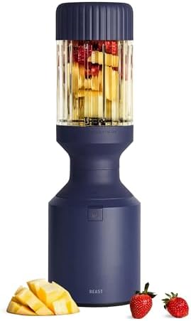 Beast Mega 1200 Countertop Blender, Navy, 1200W by Unknown
