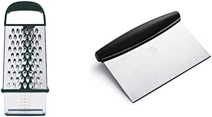 OXO Good Grips Box Grater (1 EA) and Scraper & Chopper by Unknown