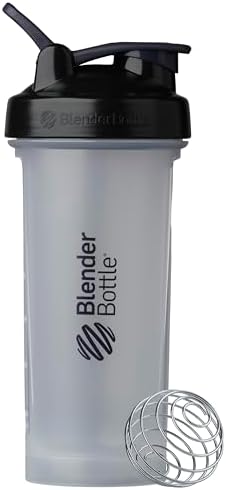 BlenderBottle Classic V2 Plastic Shaker Bottle 28 oz Black - Image 2