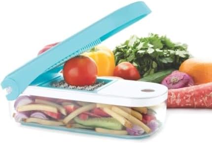 7-in-1 Vegetable Chopper Quick Dicer Cutter with Container - Image 4